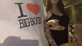 Titty Drop: A T-shirt is all it takes for me to drop my tits #2