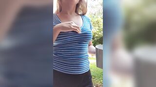A titty reveal while drinking my morning coffee to start everyone's day right