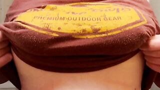 Titty Drop: Quick Titty Drop before I head out the door #3