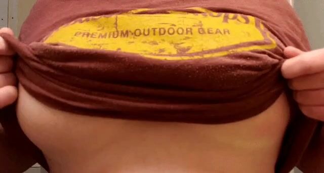 Quick Titty Drop before I head out the door