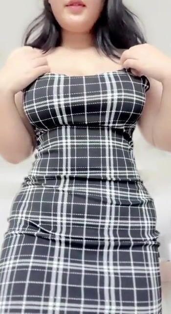Do you get tired of me peeling off my dress yet? (Reveal)