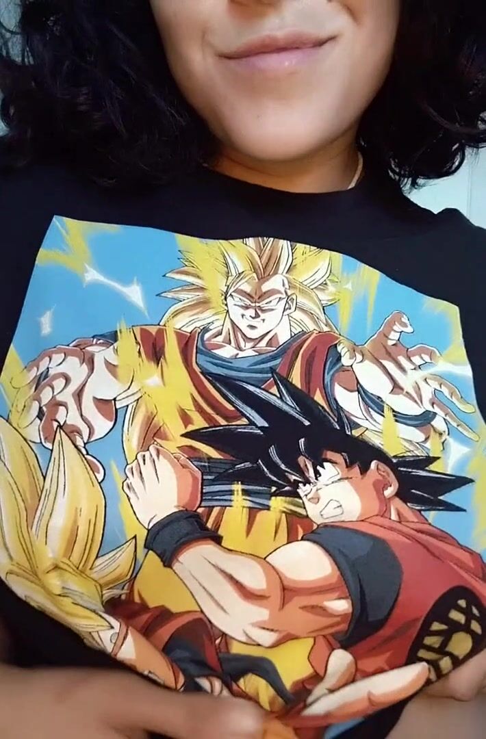 Super Saiyan Titty Drop