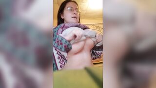 Titty Drop: Super cute dropping her supermassive #3