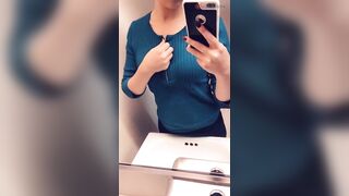 Titty Drop: At work and felt like flashing ❤️ #1