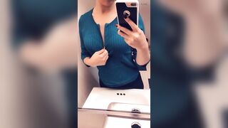 Titty Drop: At work and felt like flashing ❤️ #2