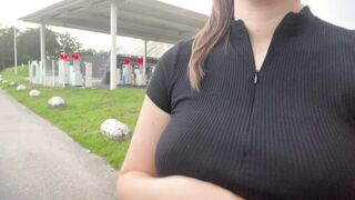 Titty Drop: I love to do public drops ???? #2