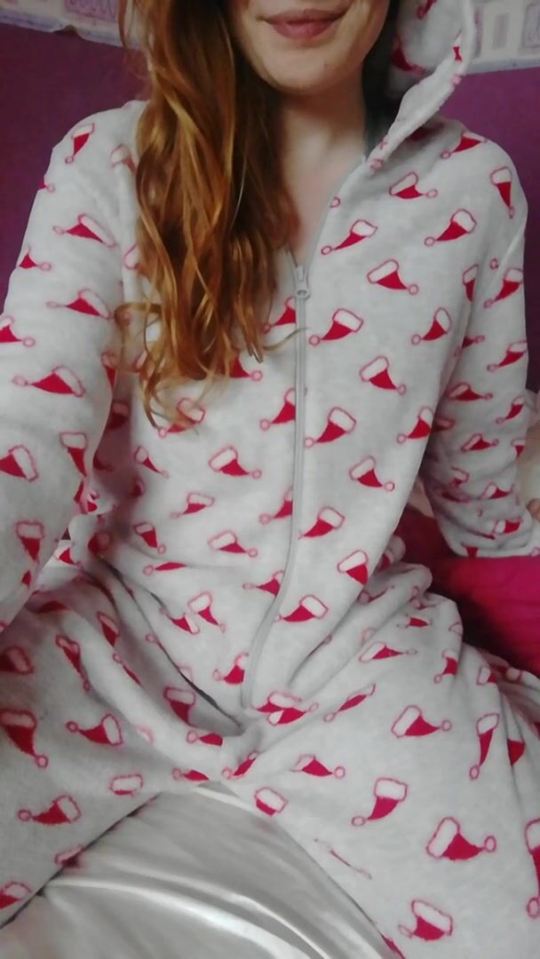 A festive drop in my Christmas onesie!