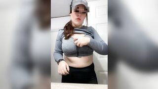 Titty Drop: Thought I would share my pre-gym titties! ???? #2