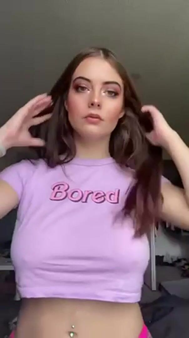 Julia finally reveals her amazing soft breasts