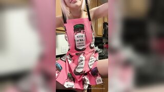 Titty Drop: Busty titty drop in the kitchen #3