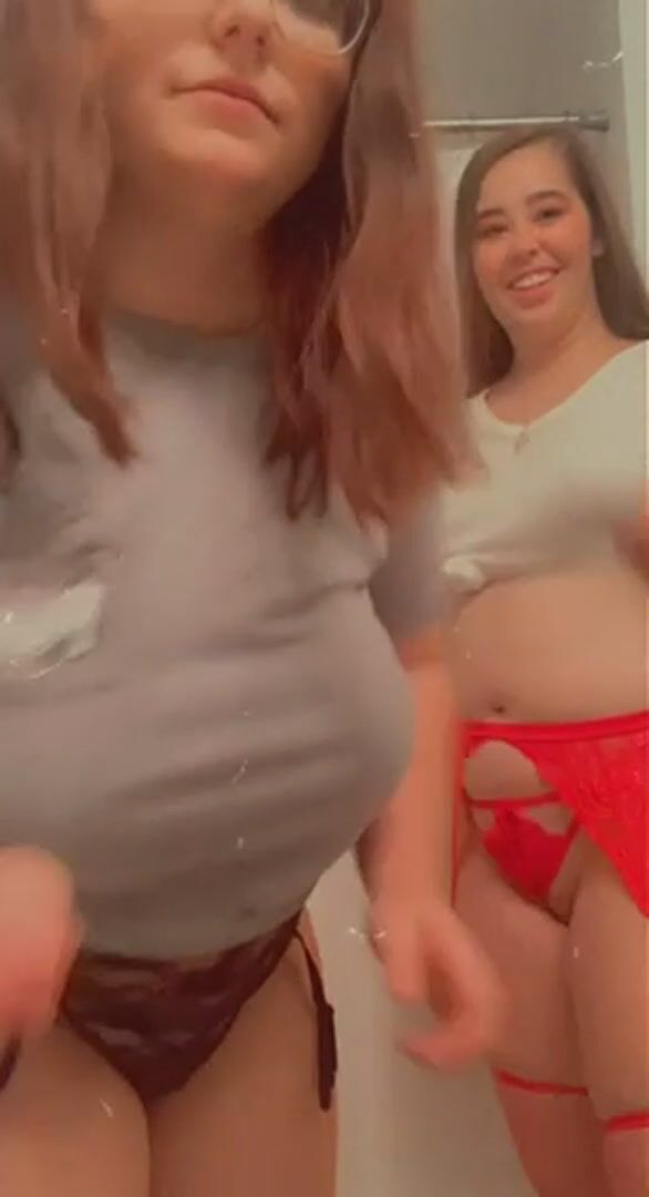 Double the titty  with two hot bisexuals. You in?