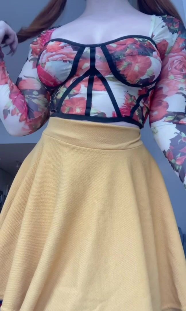 Just a busty ginger titty drop to get you hard