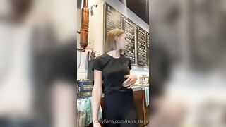 Waitress drop