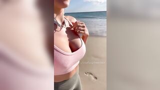 Titty Drop: Wanna be my running buddy? *reveal* #3