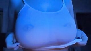 Titty Drop: Huge Naturals Dropping Out Of Wet Shirt #4