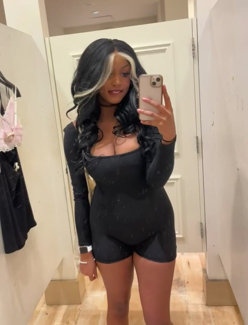 Shopping braless is my favorite thing to do