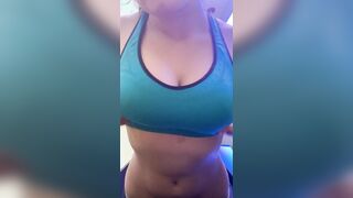 Titty Drop: Pre-workout titty drop #3