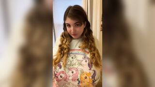 Titty Drop: baggy shirts hide the biggest boobs ???? #4