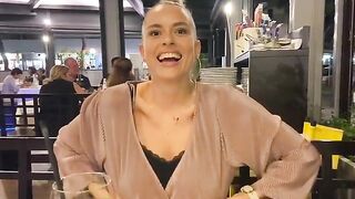 Titty Drop: Most fun drop ever in a restaurant!!! Day 10/30 #4