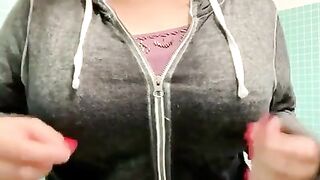 Titty Drop: First ever titty drop...at work ???????? #1