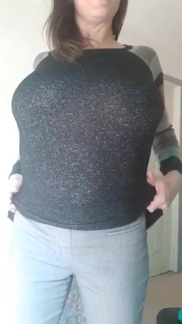 An after work business casual titty drop ????