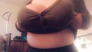 Titty Drop: Captions aren't easy... here's me dropping my tits for you! #3