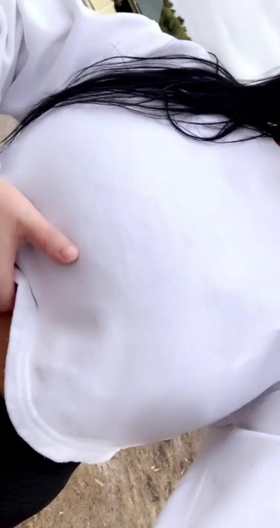 Want to join me and these big tits for a walk??