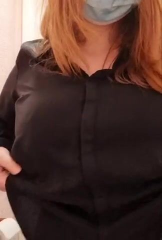 When work gets busy I sneak off to flash you my tits