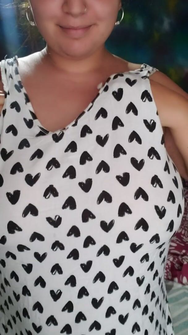 Hope you like my chubby tits!