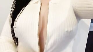 Titty Drop: Watch me unzip my big titties  ???? #4