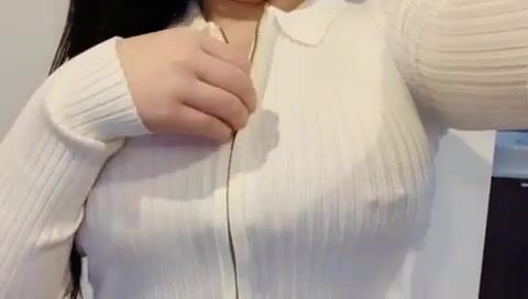 Watch me unzip my big titties  ????
