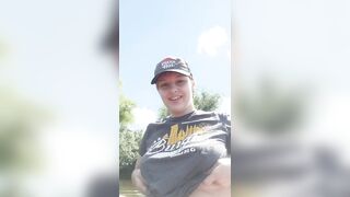 Titty Drop: First time ever doing a public #4