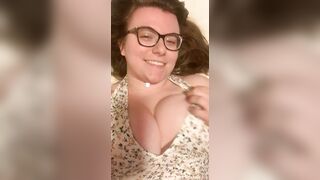 Titty Drop: Happy titty Tuesday! Hope you love my huge naturals #4