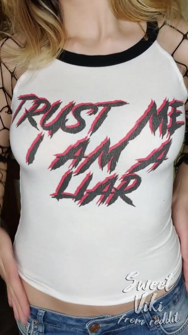 My tits don't fit in my palm. Maybe you have a bigger hand than mine?