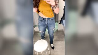 Titty Drop: Reveal in a changing room ???? #1