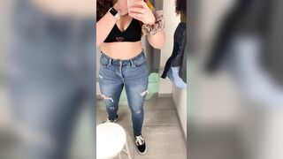 Titty Drop: Reveal in a changing room ???? #2