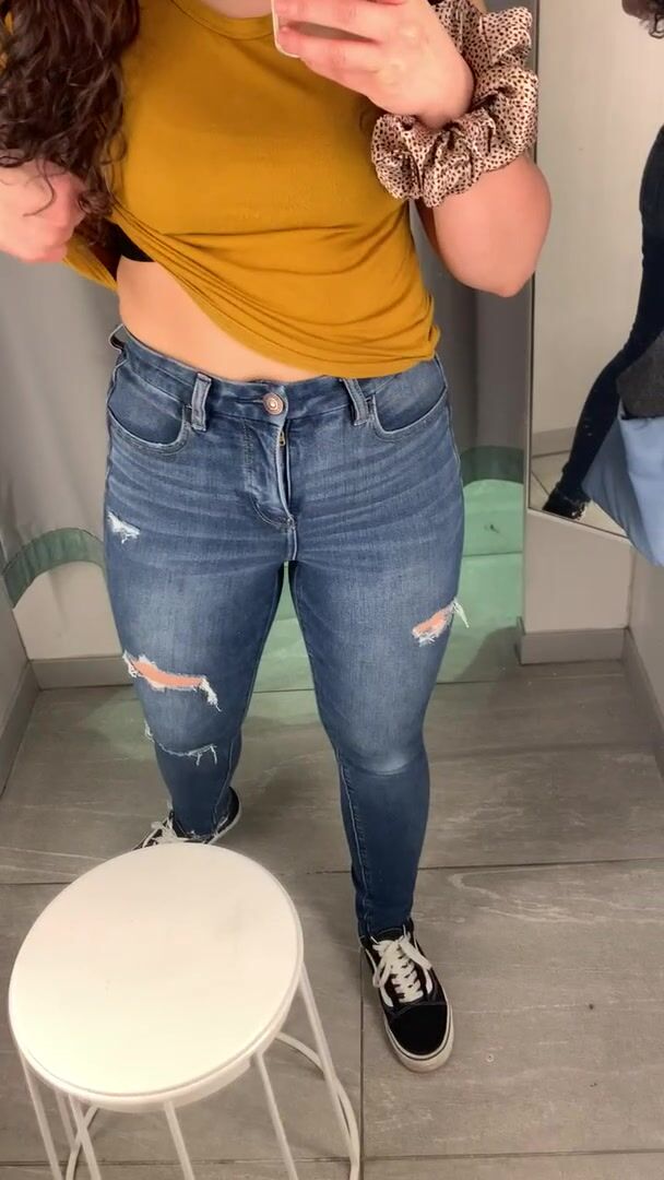 Reveal in a changing room