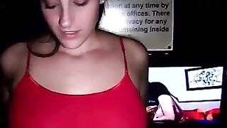 Revealing and Shaking Her Big Boobs