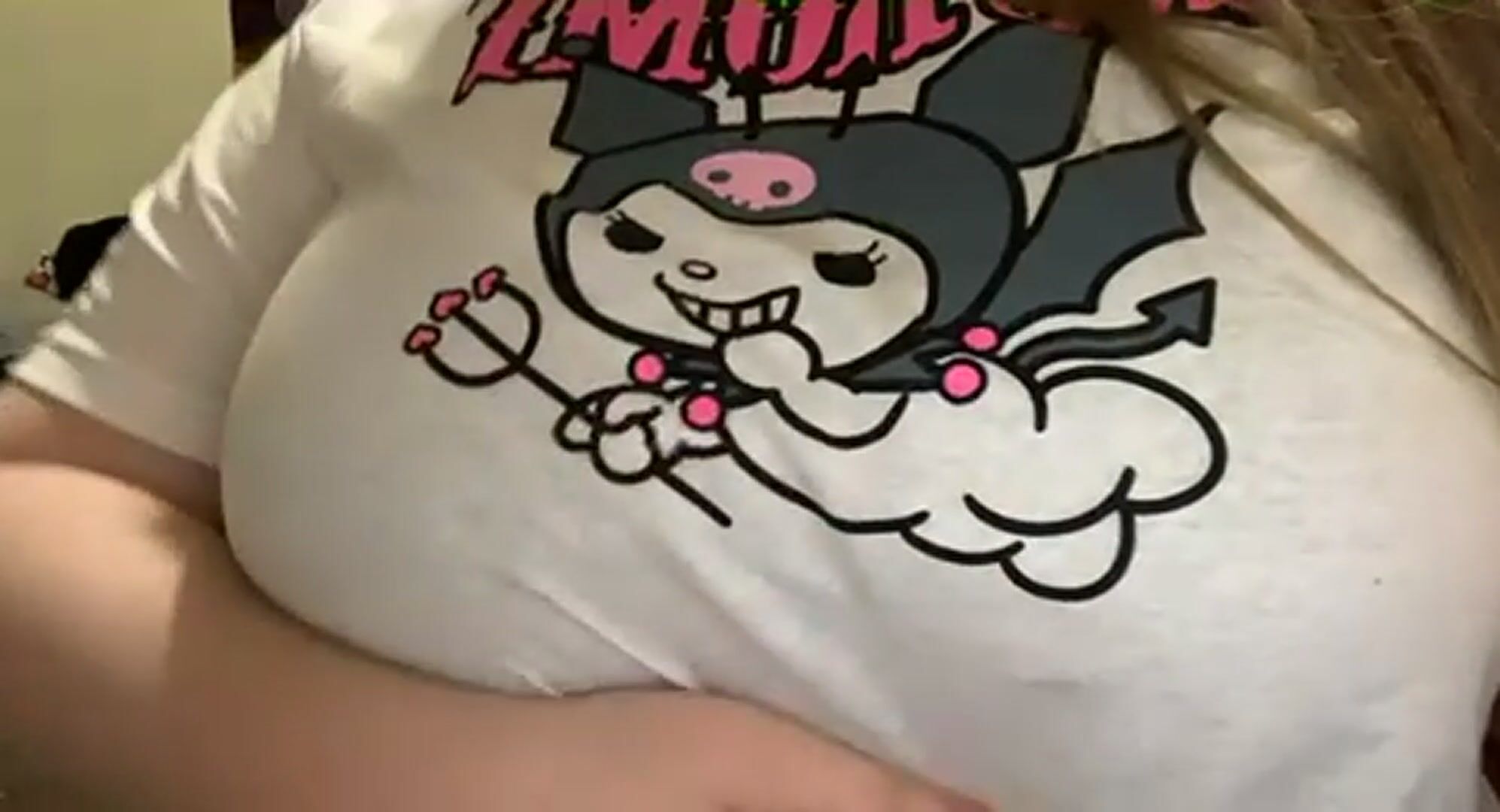 Revealing my cute natural tits <3