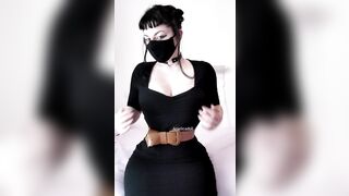Titty Drop: revealing my goth milkers #2
