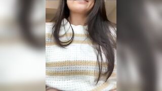 Titty Drop: My sweater keeps them warm for your face! #3