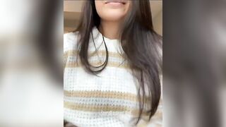 Titty Drop: My sweater keeps them warm for your face! #4