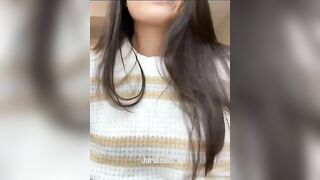 Titty Drop: My sweater keeps them warm for your face! #5