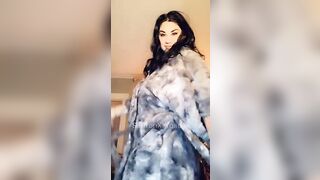 Titty Drop: Revealing what I have been hiding under my robe!! #4