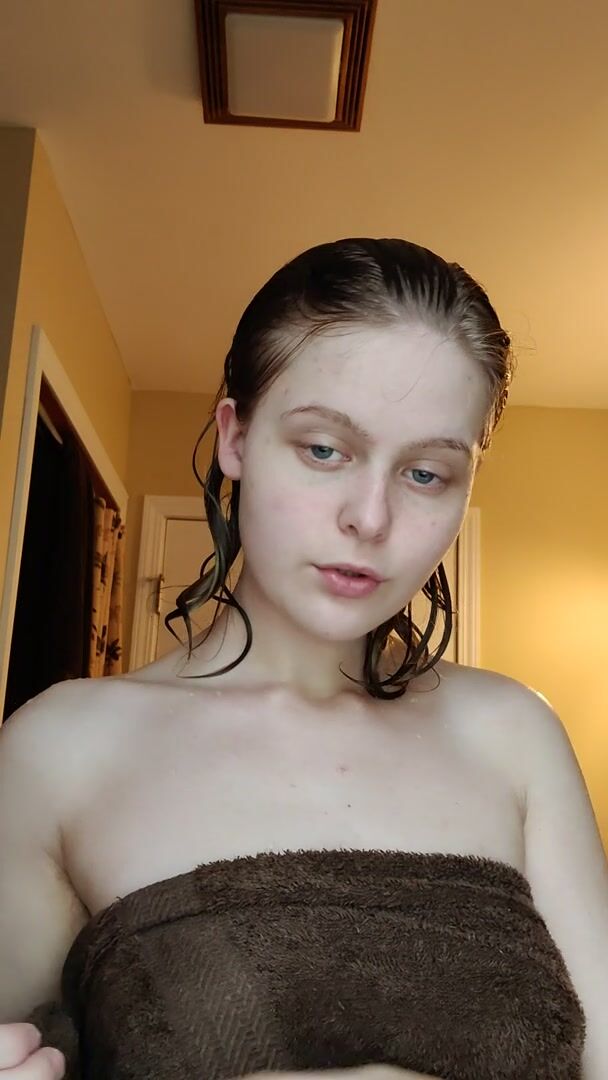 Titty drop after my shower for you