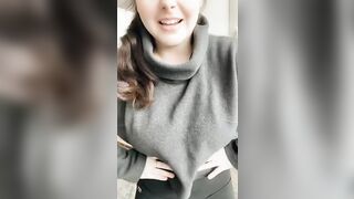 Titty Drop: Wearing cozy clothes is the best because you can surprise people when you drop out of them #2