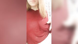 Titty Drop: Do you wanna see what's under my sweatshirt? #1