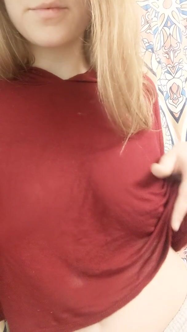 Do you wanna see what's under my sweatshirt?