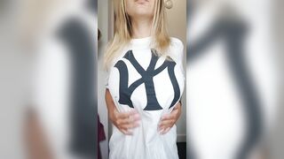 Titty Drop: Describe my big swedish knockers in 1 word #2