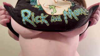 Titty Drop: Rick and Morty marathon while you play with these? ???? #3